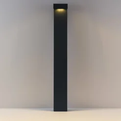 LED-Wegeleuchte ATO, Höhe 85 cm on/off anthrazit IP65 Metall