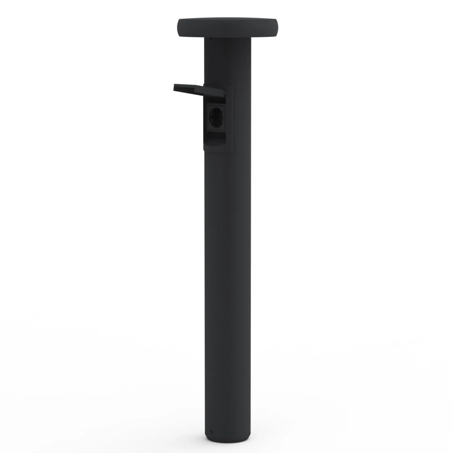 LED-Wegeleuchte CIRC, DALI, Steckdose, anthrazit, 82 cm IP65