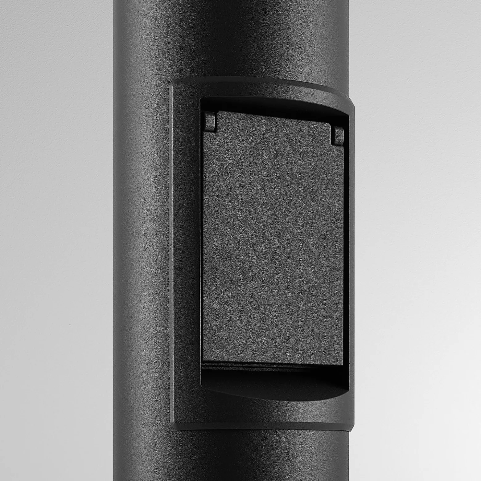 LED-Wegeleuchte CIRC, DALI, Steckdose, anthrazit, 82 cm IP65