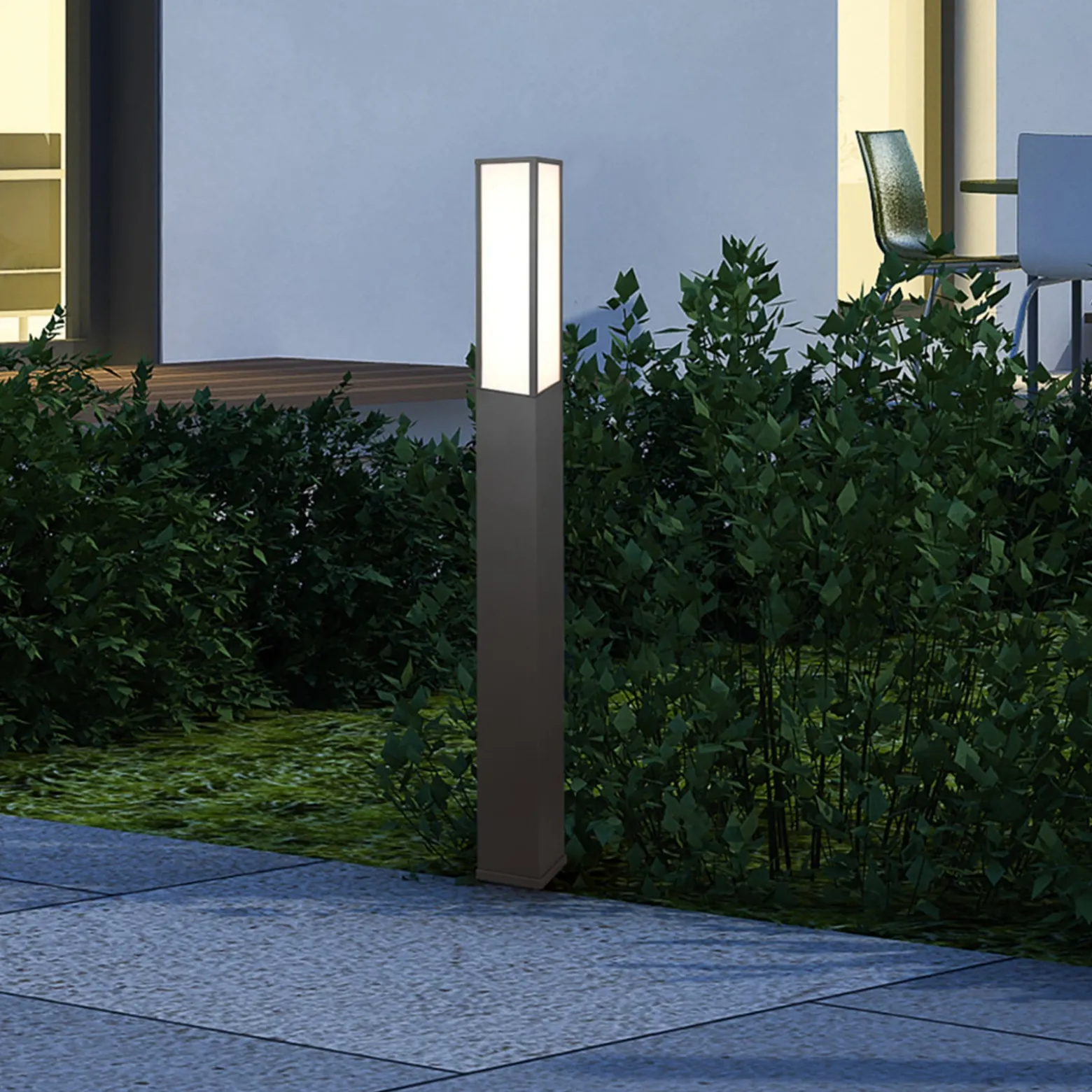 LED-Wegeleuchte Fuerte, anthrazit, Aluminium, IP54