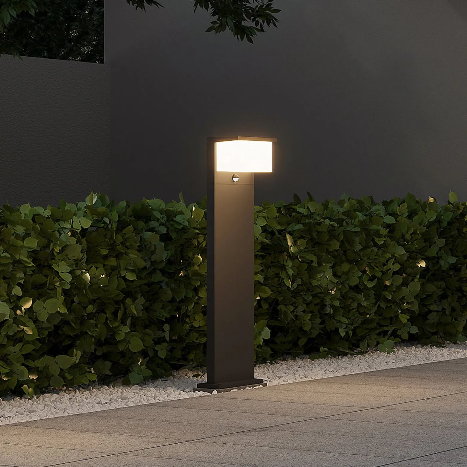 LED-Wegeleuchte Nestos mit Bewegungssensor, IP54