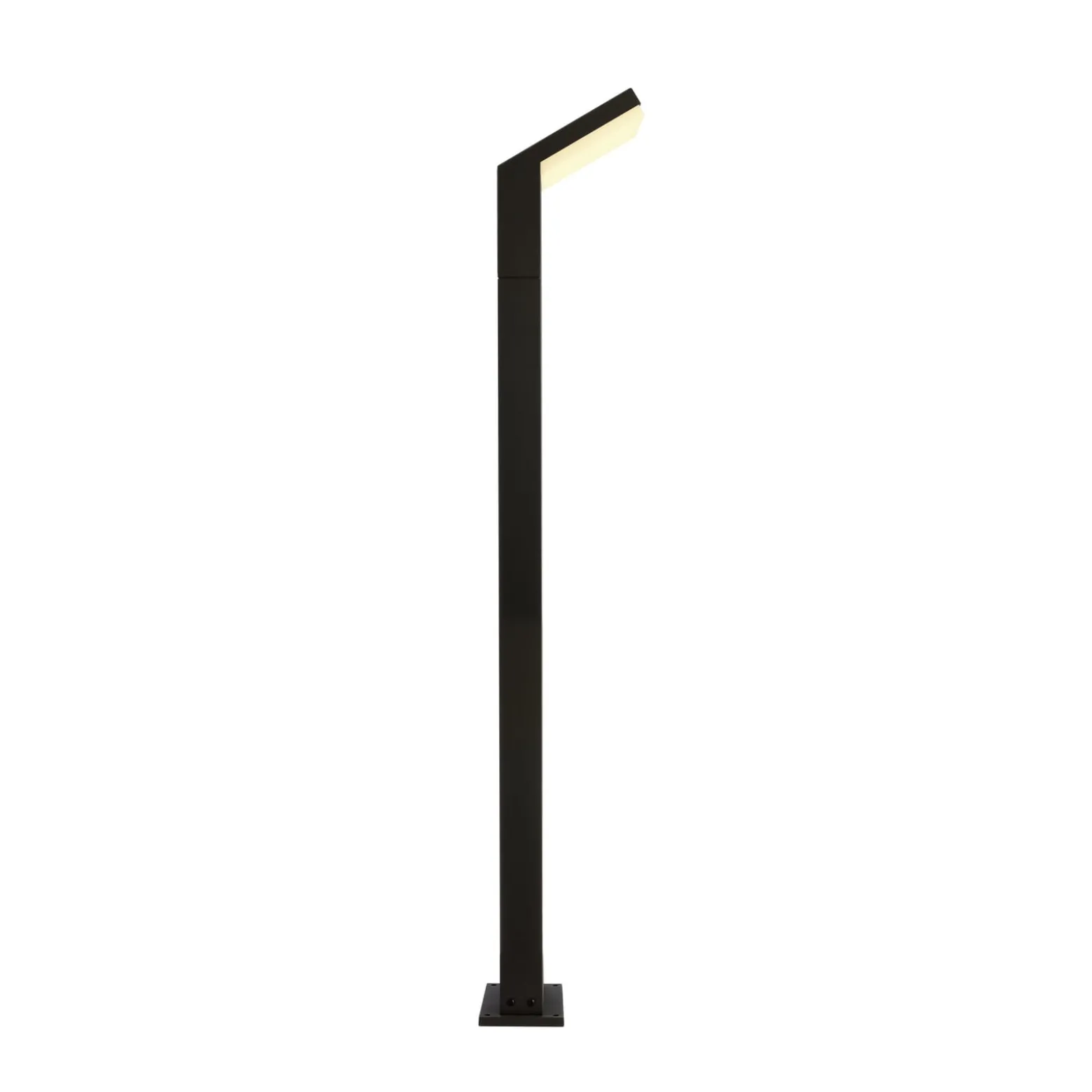 LED-Wegeleuchte Tucanae, grau, Höhe 100 cm, IP65, Metall
