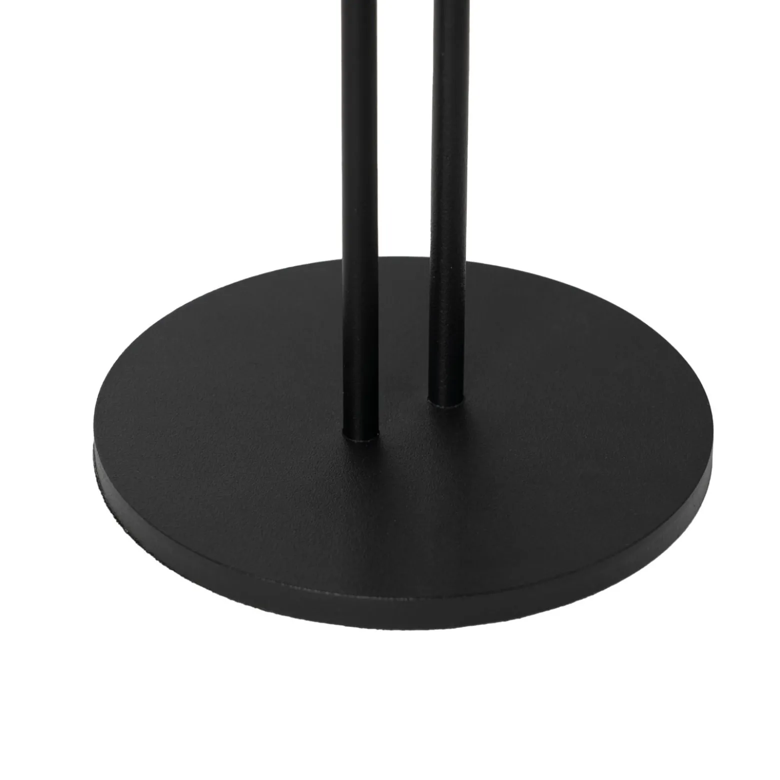 Lindby LED-Akkutischlampe Janea TWIN, schwarz, Metall