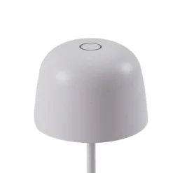 Lindby LED-Akku-Tischleuchte Arietty, weiß, dimmbar, IP65