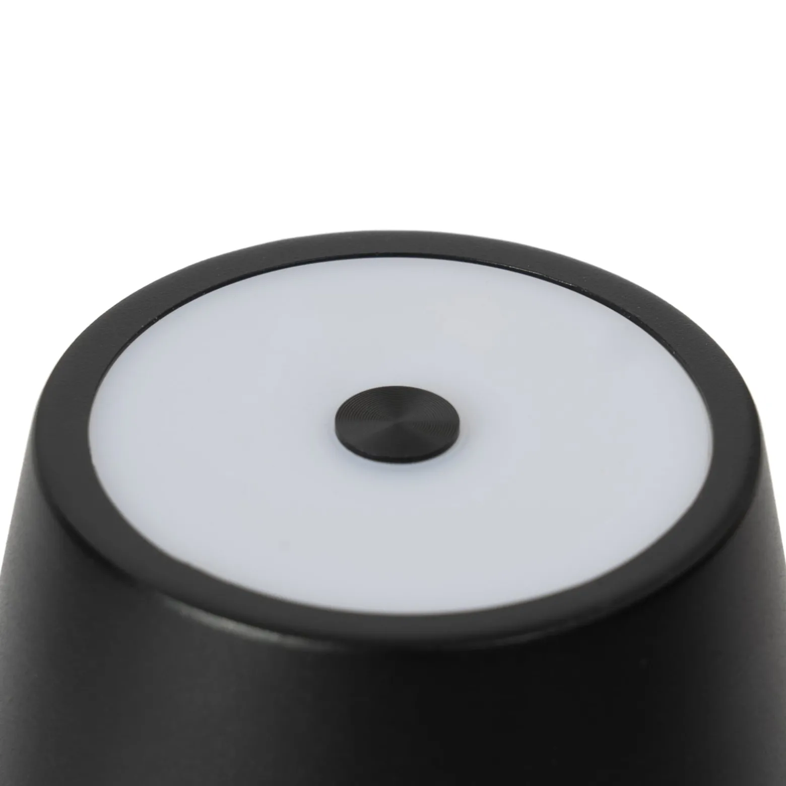 Lindby LED-Akkutischleuchte Janea CROSS, schwarz, Metall