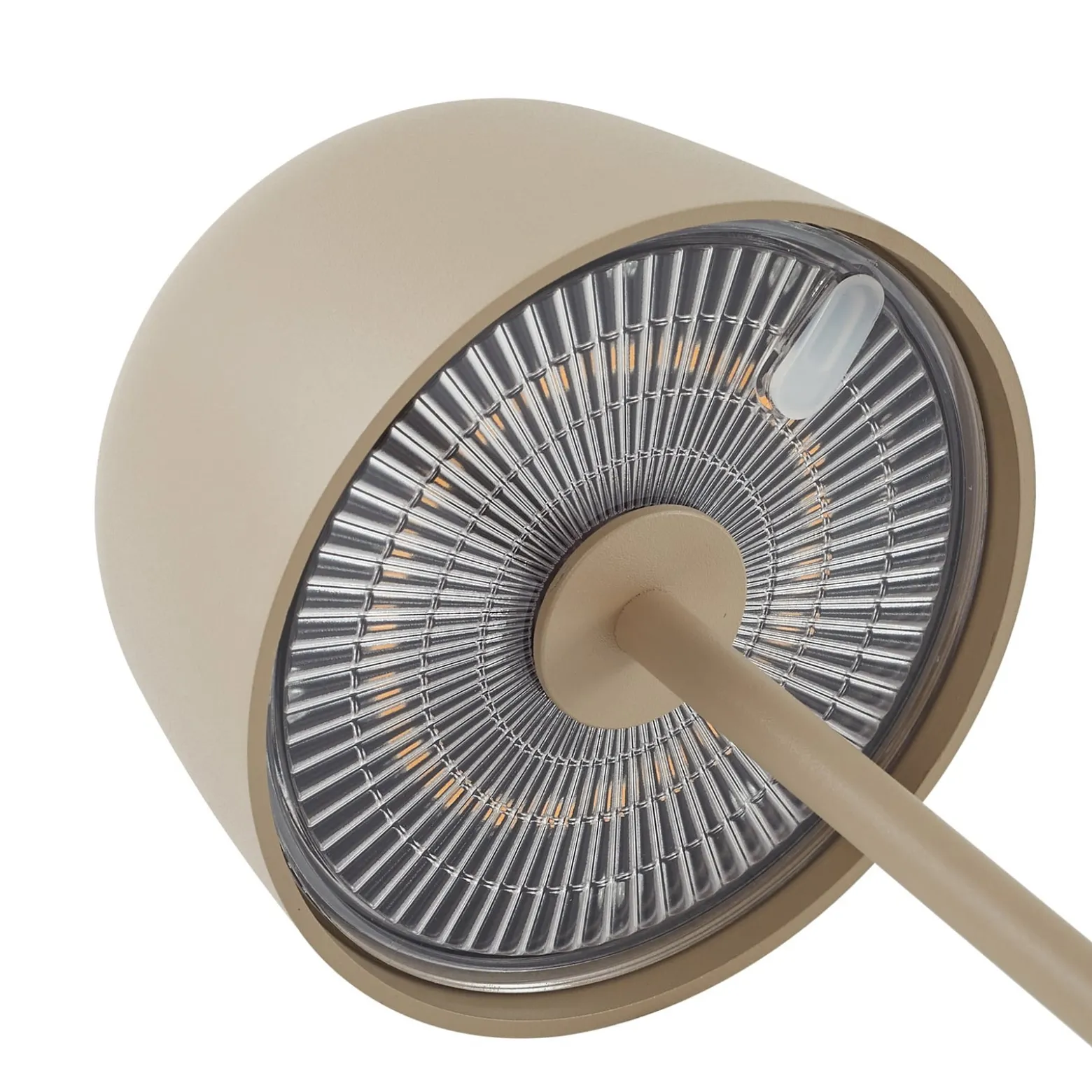 Lindby LED-Akku-Tischleuchte Arietty, beige, dimmbar, IP65