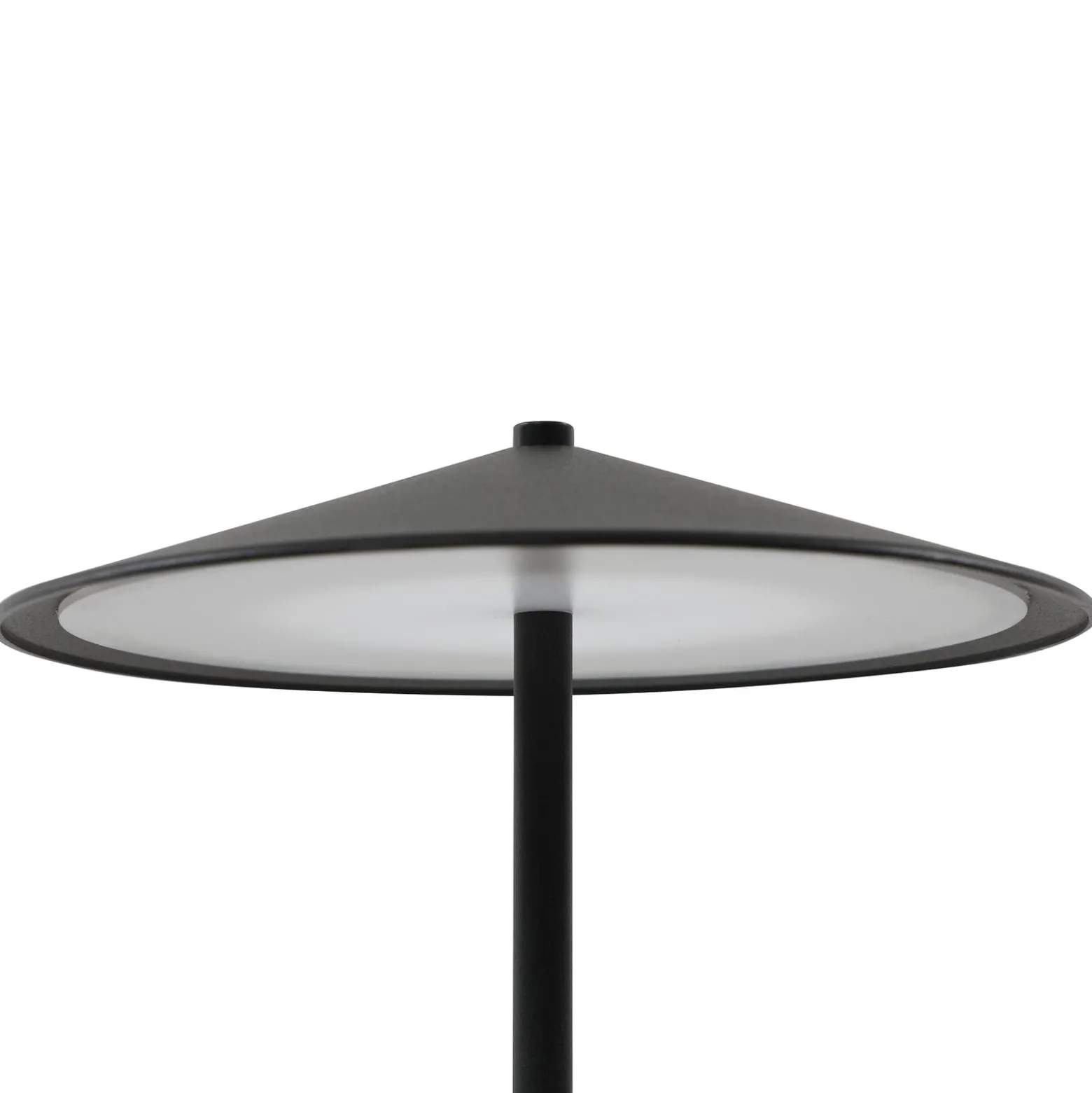 Lindby LED-Akkutischleuchte Ayva, schwarz, Aluminium, IP44