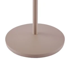 Lindby LED-Akku-Tischleuchte Esali, beige, Metall, IP65