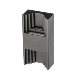 Lindby LED-Außenwandleuchte Aurali, 2-flg., schwarz, IP65