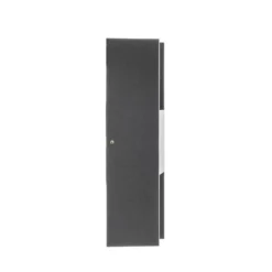 Lindby LED-Außenwandleuchte Aurali, 2-flg., schwarz, IP65