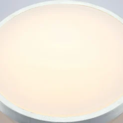 Lindby LED-Deckenlampe Emelie, Ø 42 cm, alufarben, Metall