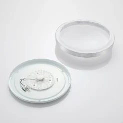 Lindby LED-Deckenlampe Emelie, Ø 42 cm, alufarben, Metall