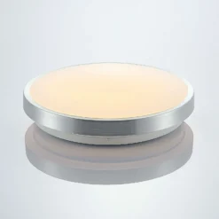 Lindby LED-Deckenlampe Emelie, Ø 30 cm, alufarben, Metall