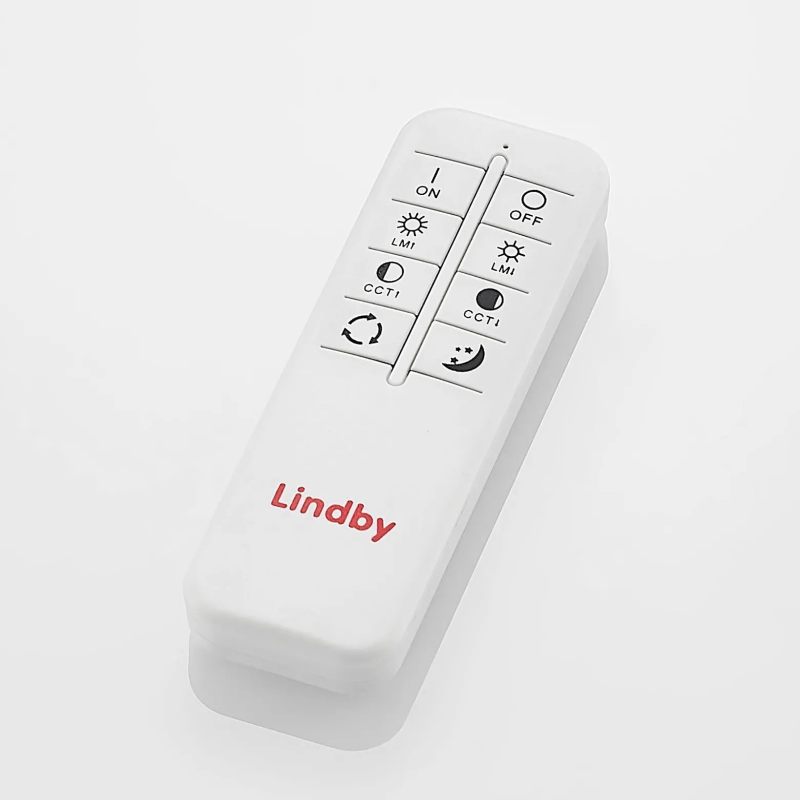Lindby LED-Deckenlampe Lanira, Ø 50 cm, Holz, Remote, CCT