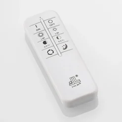 Lindby LED-Deckenlampe Lorand, Kristalle, CCT, Fernbedienung