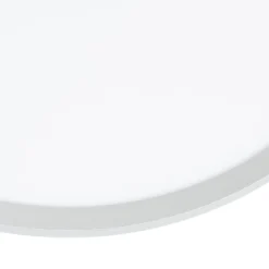 Lindby LED-Deckenlampe Narima, 4.000 K, Ø 50 cm, silber