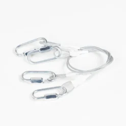 Lindby LED-Deckenlampe Narima, CCT, Ø 80 cm, silber