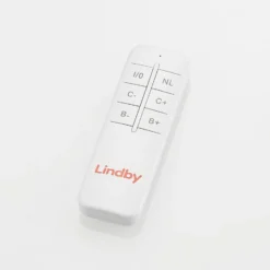 Lindby LED-Deckenleuchte Caitlin, weiß, CCT, Fernbedienung