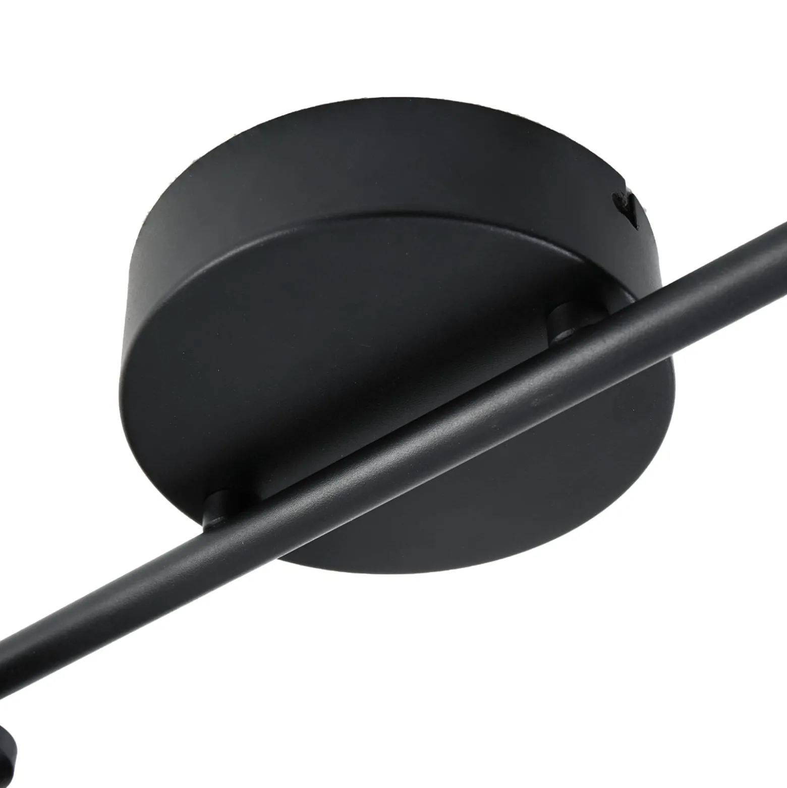 Lindby LED-Deckenleuchte Eldrin, 2-flg., schwarz,Lichtleiste