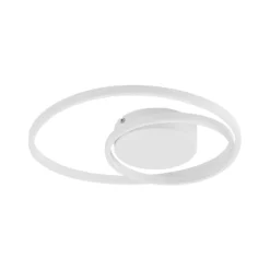 Lindby LED-Deckenleuchte Emisua, weiß, CCT, dimmbar