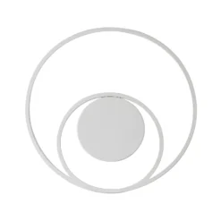 Lindby LED-Deckenleuchte Emisua, weiß, CCT, dimmbar