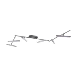 Lindby LED-Deckenleuchte Pilou, 6-flg., dimmbar, chrom
