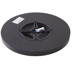 Lindby LED-Deckenleuchte Pravin, Ø 50 cm, CCT, schwarz