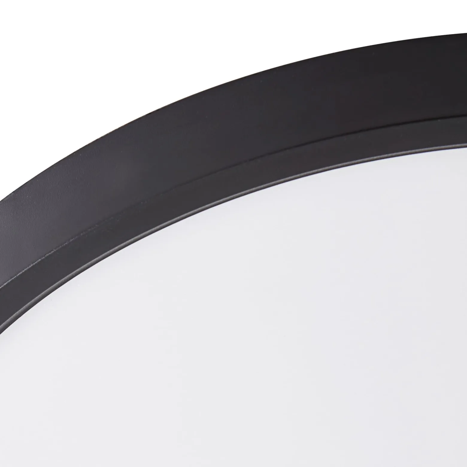Lindby LED-Deckenleuchte Pravin, Ø 30 cm, CCT, schwarz