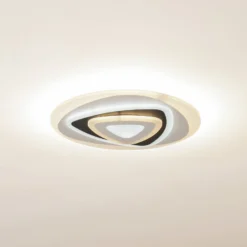 Lindby LED-Deckenleuchte Rebeka, Ø 50 cm, CCT, Fernbedienung