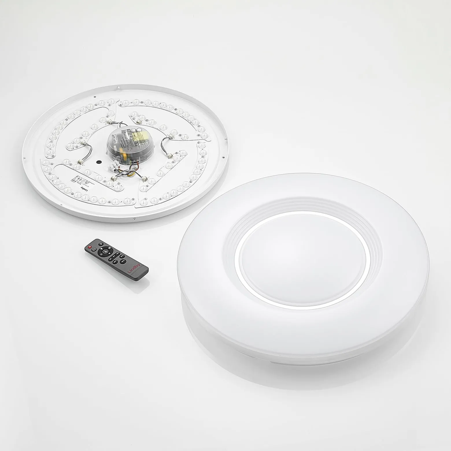 Lindby LED-Deckenleuchte Robini, Ø 48 cm, CCT, dimmbar