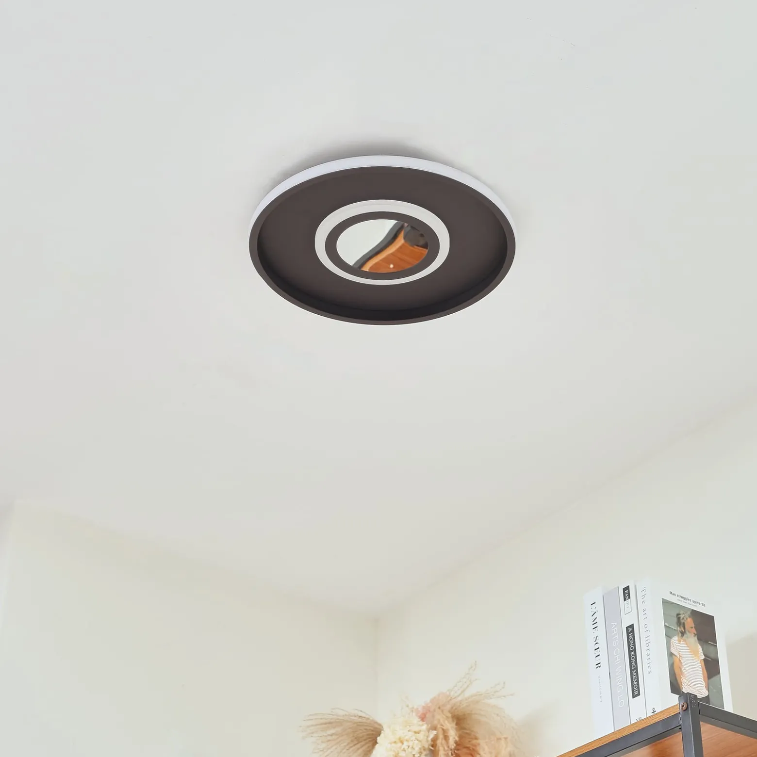 Lindby LED-Deckenleuchte Selian, dimmbar, Infinity Tunnel