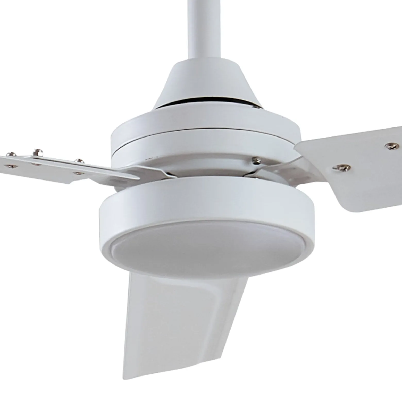 Lindby LED-Deckenventilator Aerallo, weiß, CCT, leise