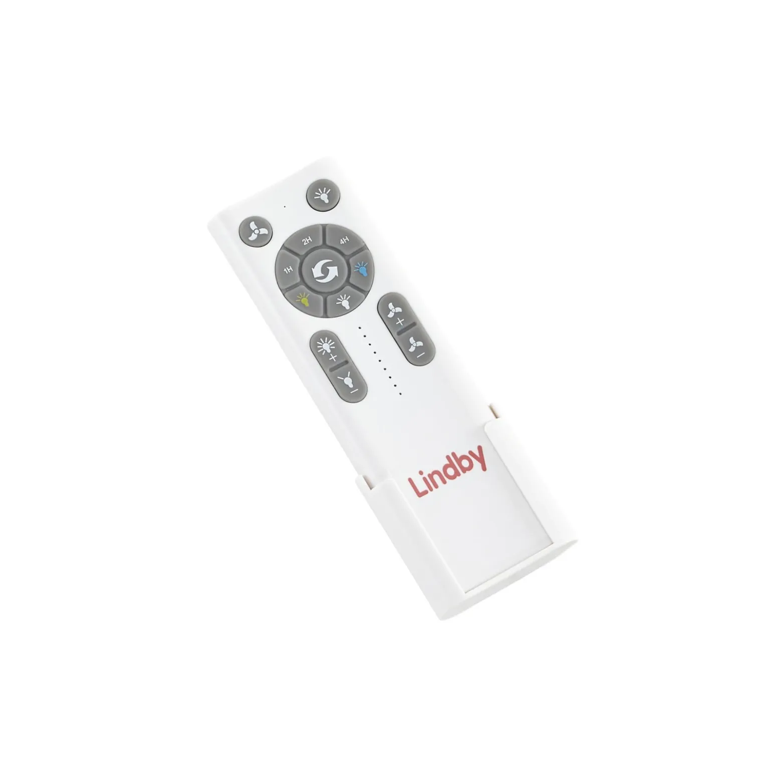 Lindby LED-Deckenventilator Briya, weiß, Ø 116 cm, CCT