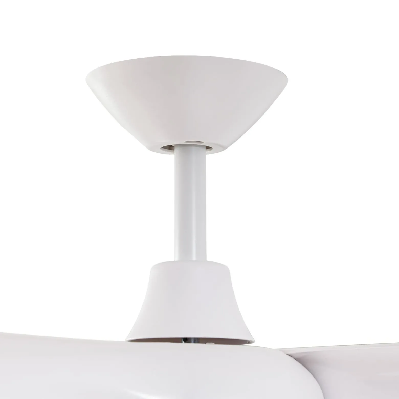 Lindby LED-Deckenventilator Briya, weiß, Ø 116 cm, CCT