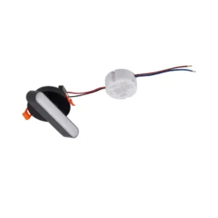 Lindby LED-Einbauleuchte Eldrin, schwarz, Lichtleiste,13,1cm