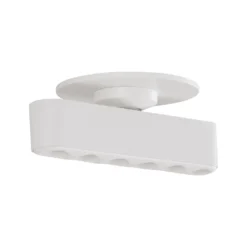 Lindby LED-Einbauleuchte Eldrin, weiß, Lichtpunkte, 13,1cm