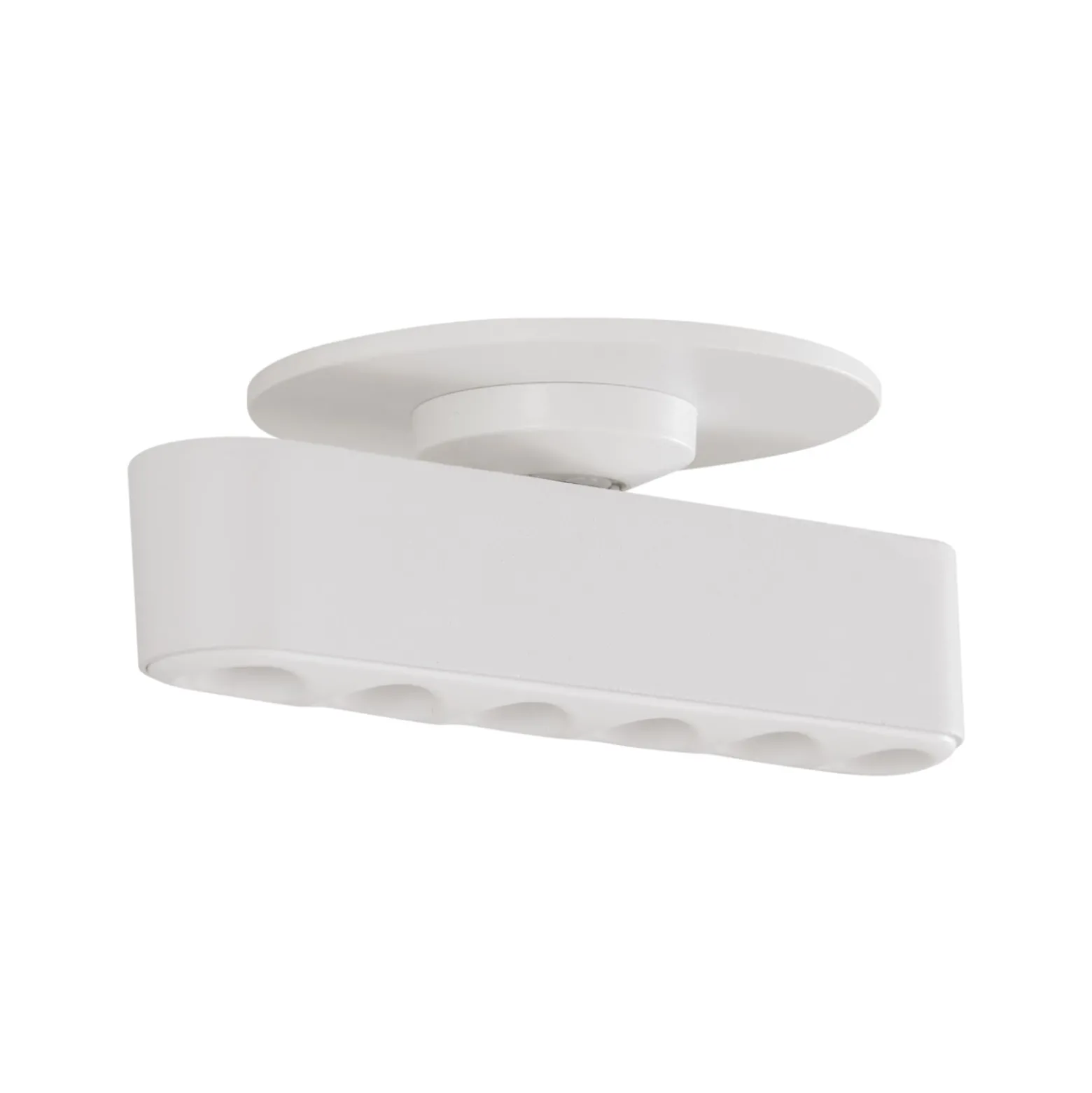 Lindby LED-Einbauleuchte Eldrin, weiß, Lichtpunkte, 13,1cm