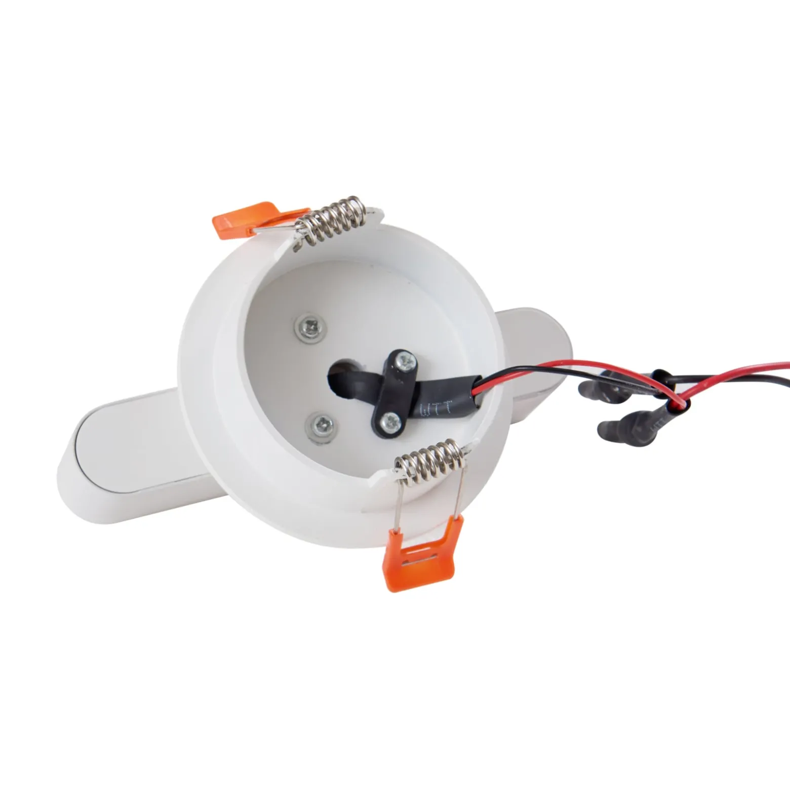 Lindby LED-Einbauleuchte Eldrin, weiß, Lichtpunkte, 13,1cm