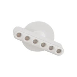 Lindby LED-Einbauleuchte Eldrin, weiß, Lichtpunkte, 13,1cm