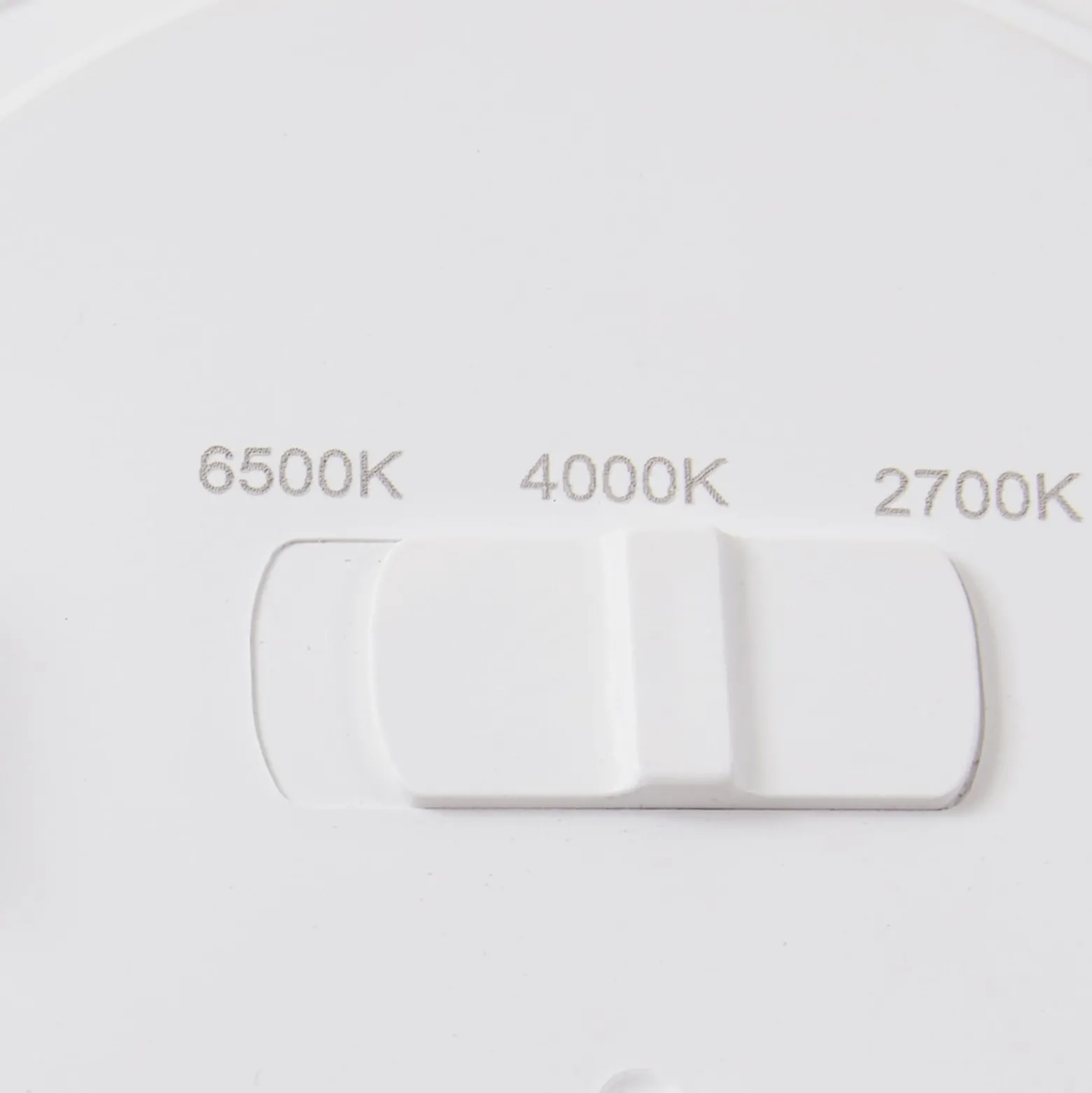 Lindby LED-Einbauleuchte Toka, 6,5 W, weiß, Kunststoff, CCT