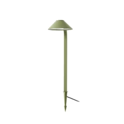 Lindby LED-Erdspießleuchte Capelo, hellgrün, 78 cm, IP65