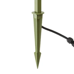 Lindby LED-Erdspießleuchte Capelo, hellgrün, 78 cm, IP65