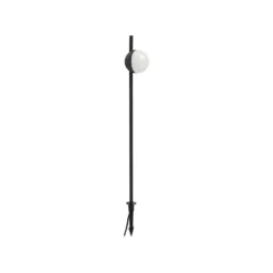 Lindby LED-Erdspießleuchte Darleen, anthrazit, Metall, Ø10cm