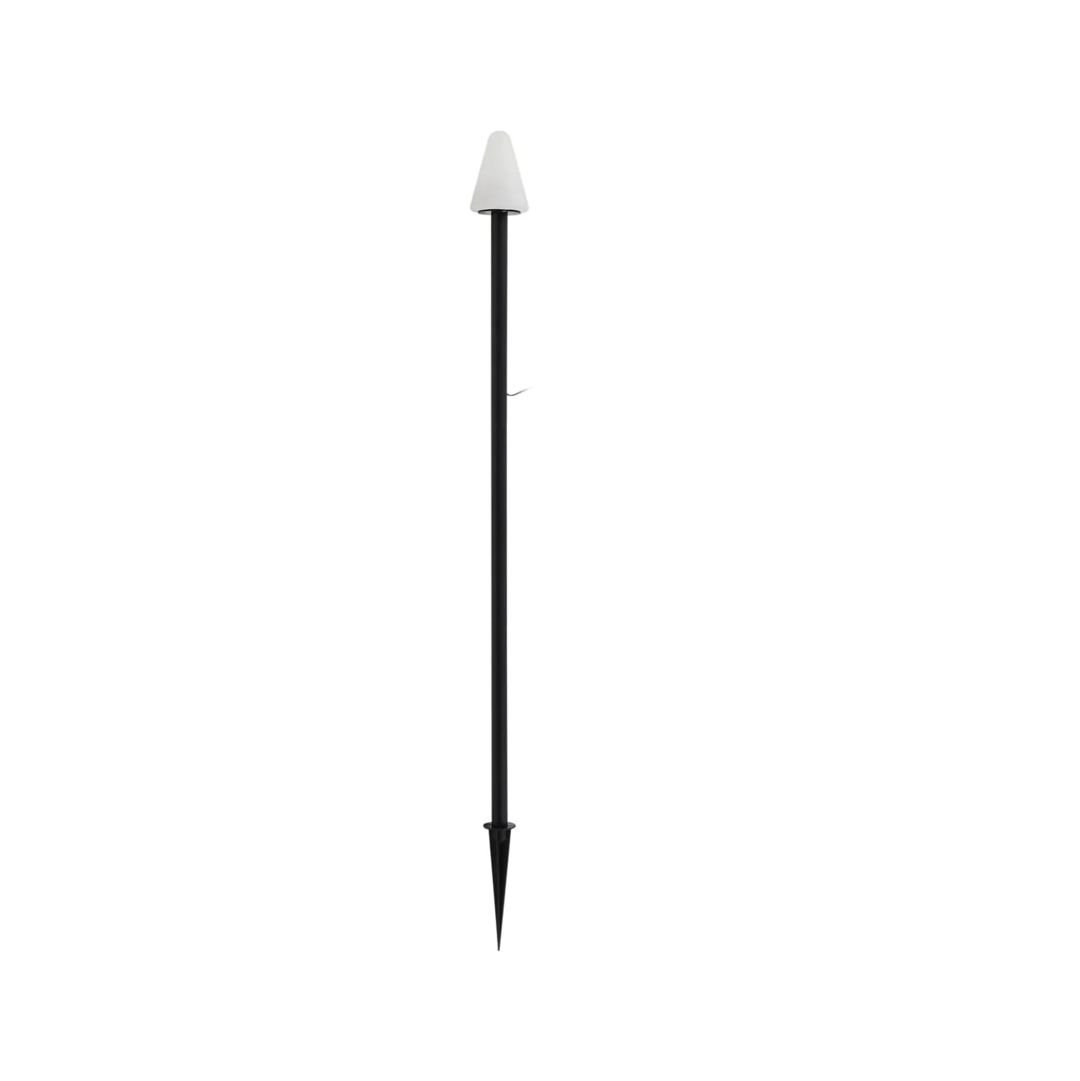 Lindby LED-Erdspießleuchte Selinda, schwarz, Höhe 100 cm