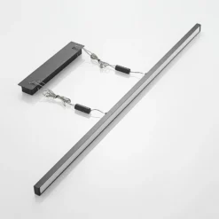 Lindby LED-Hängelampe Arneja, schwarz, CCT, höhenverstellbar