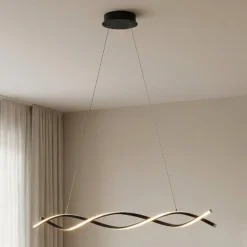 Lindby LED-Hängeleuchte Welina, 107 cm, dimmbar, verstellbar