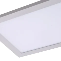 Lindby LED-Panel Enhife, weiß, 80 x 20 cm, Metall, 4.000 K