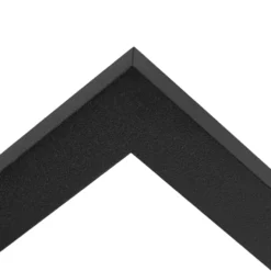 Lindby LED-Panel Lamin, schwarz, 40 cm, CCT, dimmbar, Remote