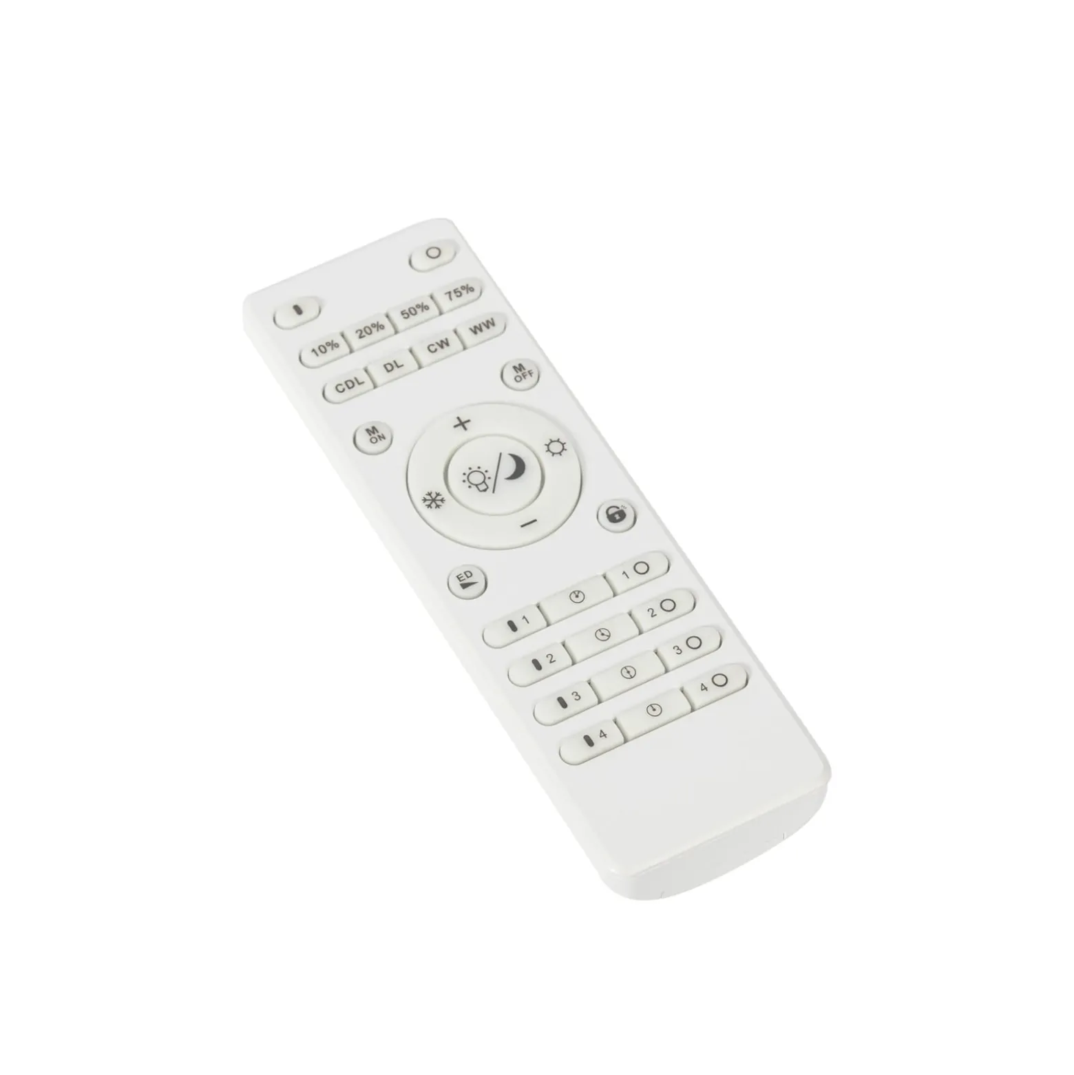 Lindby LED-Panel Lamin, weiß, 30 cm, CCT, dimmbar, Remote