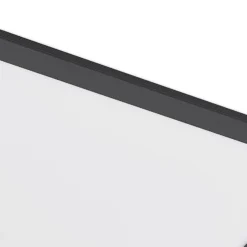 Lindby LED-Panel Nelios, 40 x 40 cm, CCT, schwarz, Metall